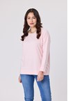 WEARABLE CREW TOP - pastel pnk